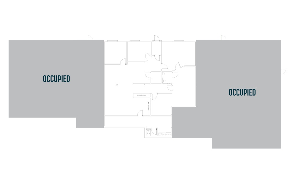 3301 Berrywood Drive - 1 bedroom floorplan layout with 1 bathroom and 2692 square feet (Building Plan)