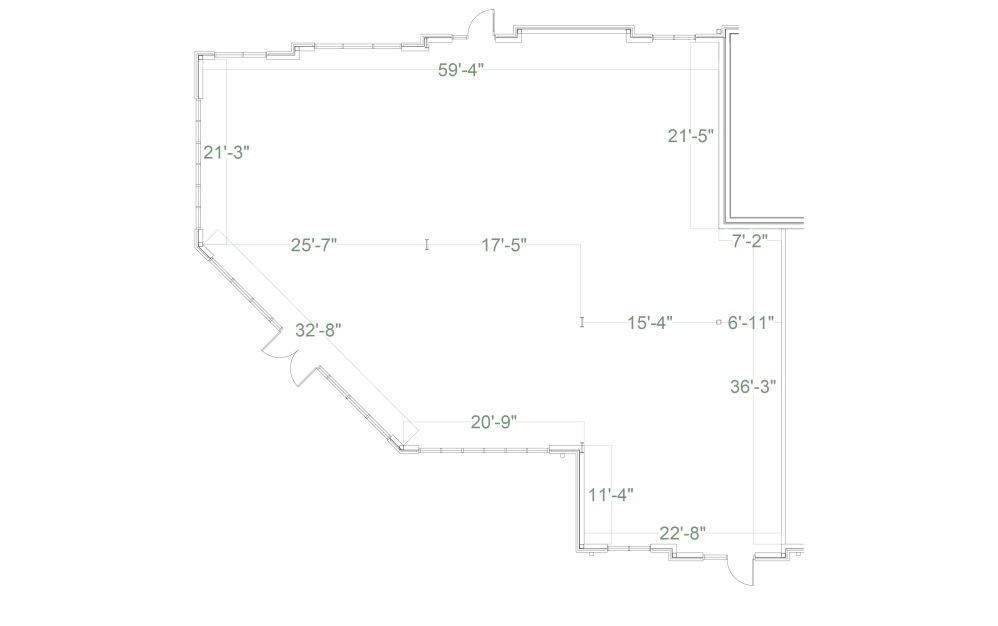 3505 Endeavor Avenue - 1 bedroom floorplan layout with 1 bathroom and 1000 - 3000 square feet (Suite Floorplan)