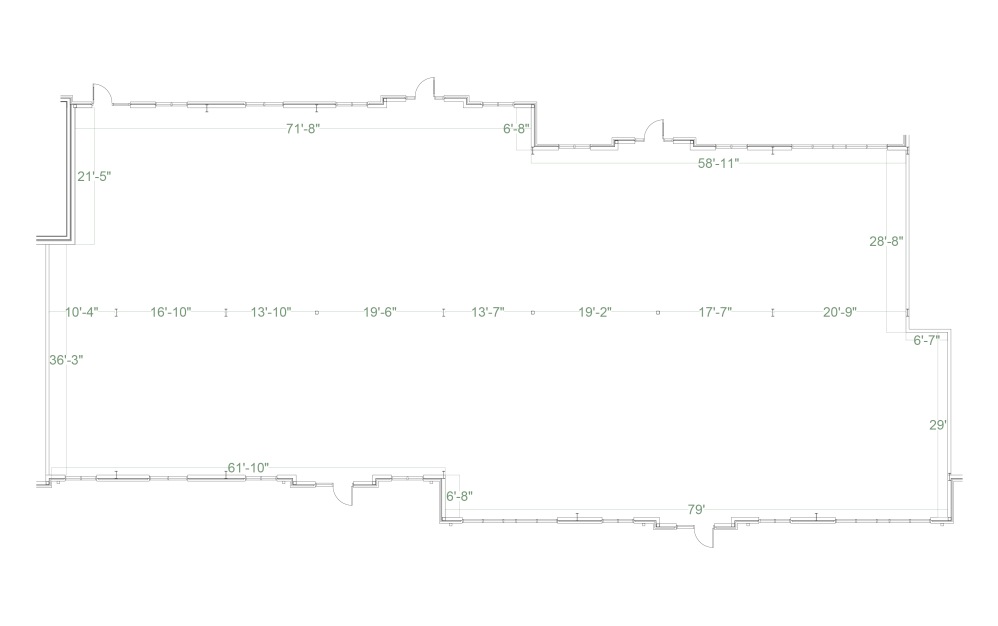 3505 Endeavor Avenue - 1 bedroom floorplan layout with 1 bathroom and 1000 - 8300 square feet (Suite Floorplan)