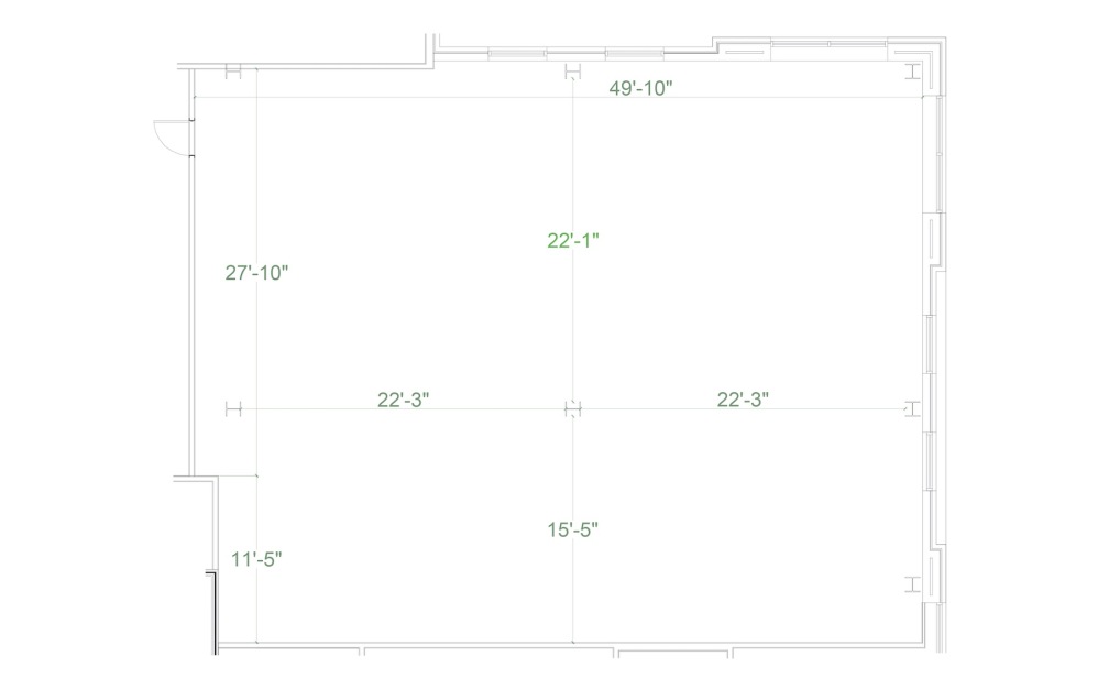 525 North Keene Street - 1 bedroom floorplan layout with 1 bathroom and 2360 square feet (Suite Floorplan)