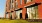 a building with a lawn in front